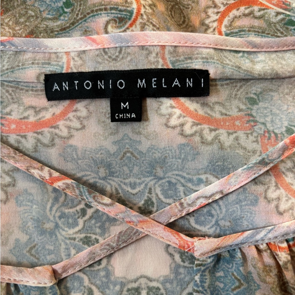 ANTONIO MELANI Kaleidoscope Print Blouse - Picture 4 of 4